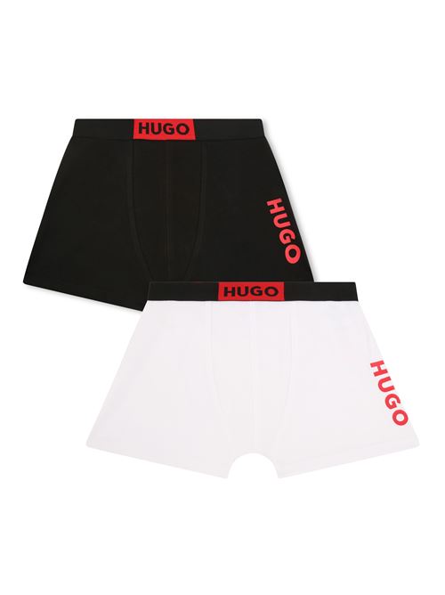 Mutanda set Bianco e nero HUGO | G20118NERO BIANCO